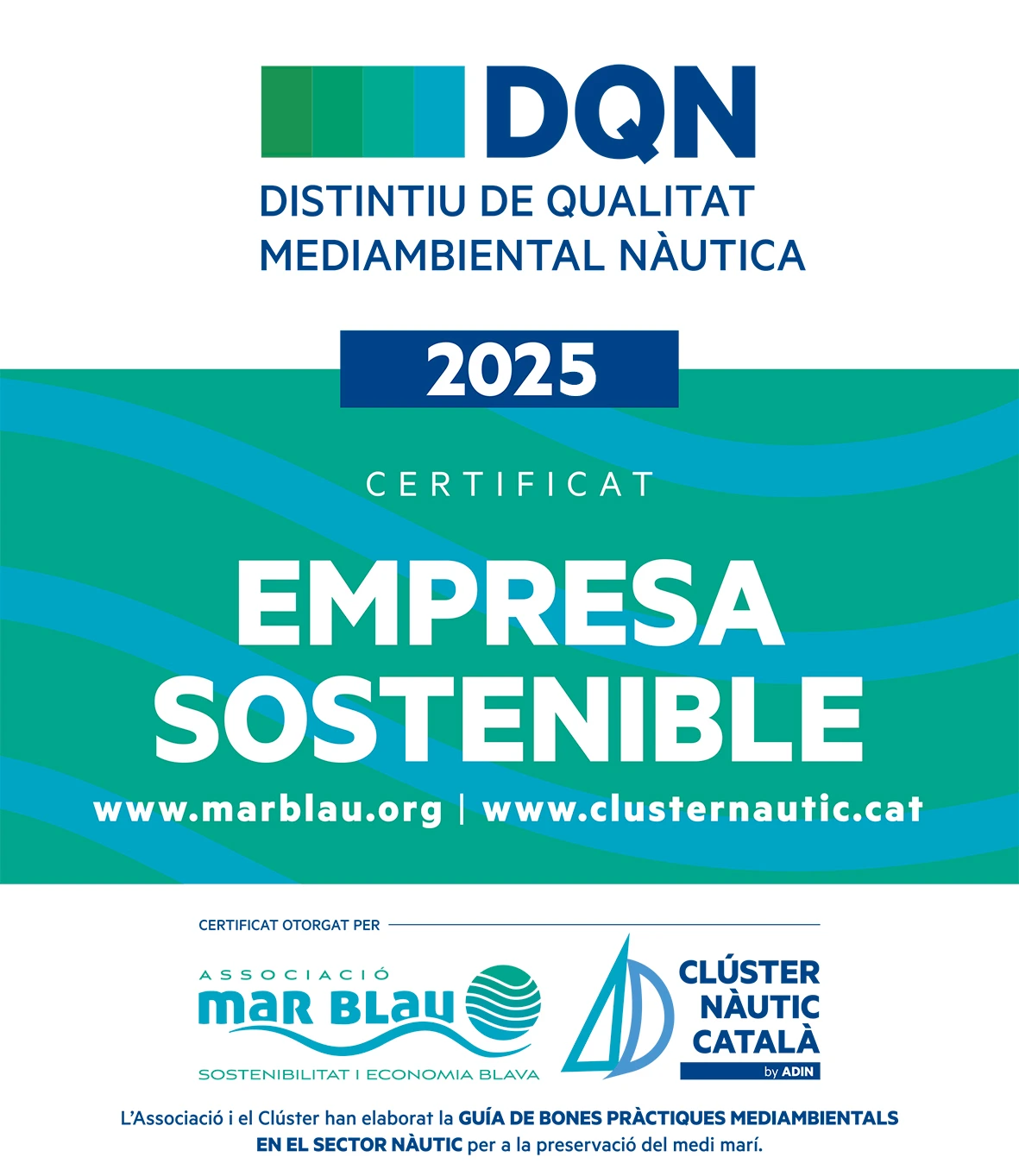 Certificat empresa sostenible 2025
